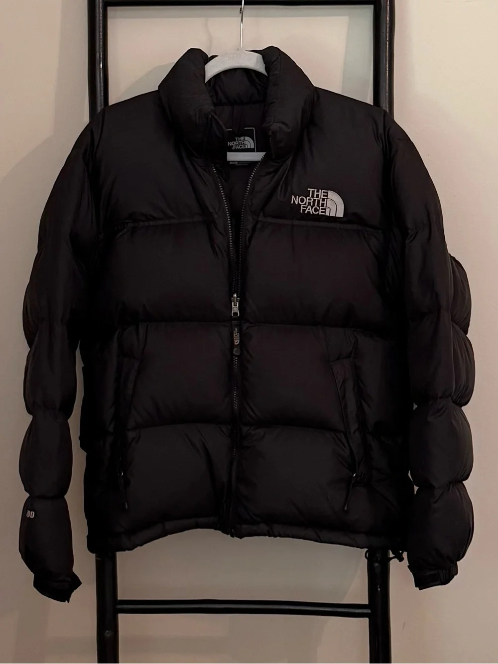 North Face Mens Vintage 96 Retro Nuptse 700 Down Small Puffer Jacket Coat Black